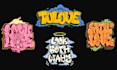 do custom graffiti art and lettering for your project
