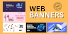 design website banners in canva pro
