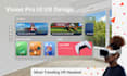 design UI for apple vision pro using figma