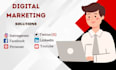 be social media marketing manager and content creator expert