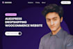 build aliexpress dropshipping woocommerce website