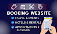 build hotel booking, rental website or vacation rental short term website