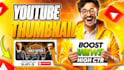 design amazing youtube thumbnails to boost your views
