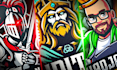 design an eye catching vector mascot logo for your brand