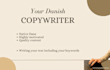 be your danish copywriter