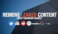 remove defaming harassing links from google reddit tiktok instagram facebook x
