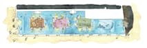 hand draw floor plans, sections, and elevations