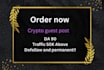 do write and publish guest post on 20 crypto news website