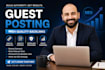 publish article, SEO guest post with high da backlinks on authority tech blogs