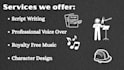 make 2d animated explainer video and saas demo video