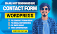 fix email issue, contact form issue, wordpress form, smtp issue, wordpress fix