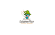 playful learning company children logo design