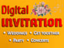 do digital invitation card design