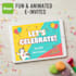 design elegant invitations for weddings, birthdays and more