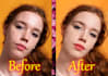 do fastest  photo retouching
