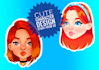 paint adorable character design