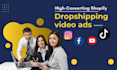 do dropshiping video ads
