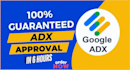 do ma adx approval from google certified company instantly