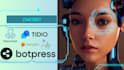integrate website chatbot botpress dialogflow tidio manychat intercom  chatfuel