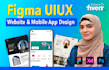 design figma website UI UX