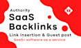 do saas link insertion guest post backlink on high da saas sites or blog