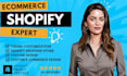 build shopify dropshipping store, shopify ecommerce website design