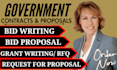 business plan government contract grant bid proposal tender rfi rfp google docs