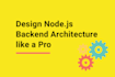 design a scalable nodejs backend with apis and ai integrations