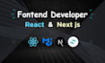 be your react front end developer using next js, tailwind