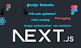 create nextjs website with tailwindcss , shadcn and aceternity ui
