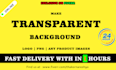 do photoshop work,transparent logo,web icon,image,cut out background 1hrs