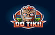 do tiki modern style mascot logo design