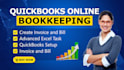 do bookkeeping setup, cleanup using intuit quickbooks online qbo and excel