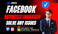 fix your facebok ads account problem, meta ads account, social media issue fix