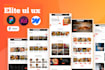 do figma website design, figma design, figma ui ux, adobe xd