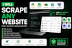 scrape any website and deliver clean structured data