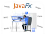 create java project and task javafx ,console application