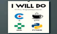 do c cpp java python programming projects