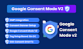 setup google consent mode v2, gdpr cookie consent banner using GTM