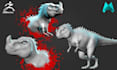 do 3d sculpting and texturing for games and collectibles