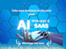 develop ai saas app, ai mobile app, ai website, ai web app