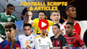 write engaging football scripts, youtube scriptwriter sports articles and blogs