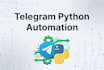 do telegram automation, and bot via python