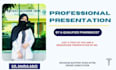 design professional medical presentation, poster, brochure
