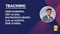 teach you data science, machine learning, and deep learning