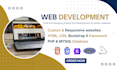 do web design and web development in HTML CSS PHP mysql