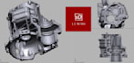 reverse engineer 3d based on the scanned  image