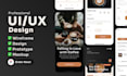do figma design, figma website, mobile app using figma