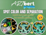 do custom color separation and vector tracing for screen printing