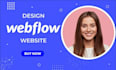 design or develop webflow website, figma to webflow, webflow expert